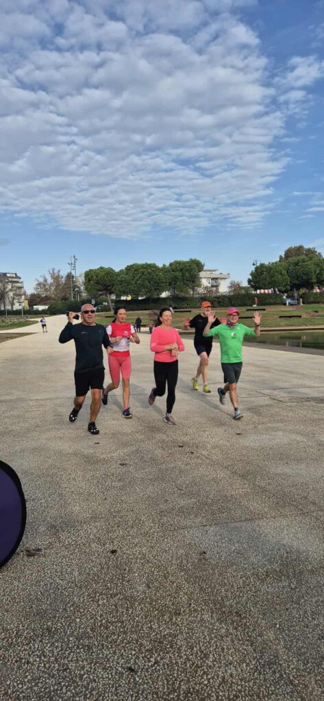 san marino marathon runners